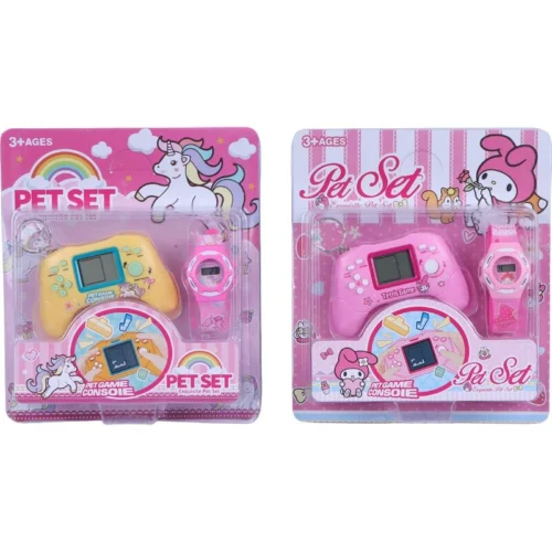 ست اسباب بازی آتاری و ساعت Pet Set کد 301441