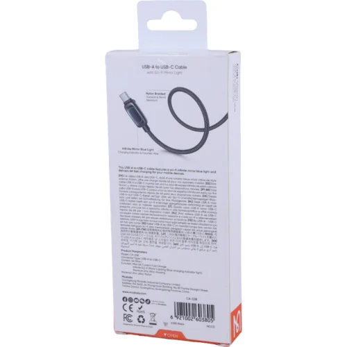 کابل تایپ سی فست شارژ 66 وات مک دودو Cab Vision CA-0380 طول 1.2 متر