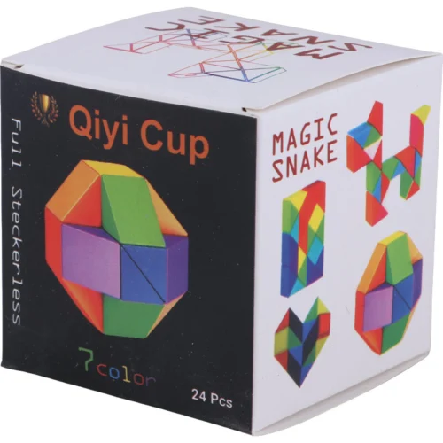 روبیک طرح مار 24 تکه Qiyi Cup NO.IR988 - تصویر 2