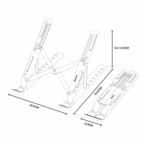 پایه نگهدارنده لپ تاپ یسیدو LP07