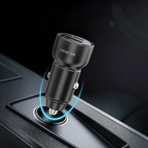 شارژر فندکی 60 وات گرین لاین RoadVolt GL-CC14