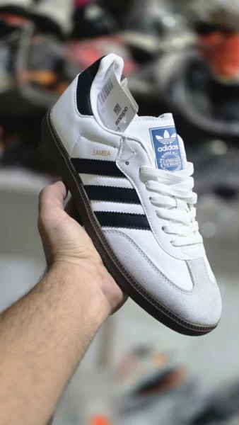 کتونی مردانه ادیداس سامبا مسترکوالیتی سایز ۴۲ ساخت ویتنام Adidas Samba
