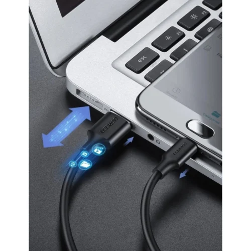 کابل میکرو یو اس بی فست شارژ 2.4 آمپر یوگرین US289 طول 2 متر