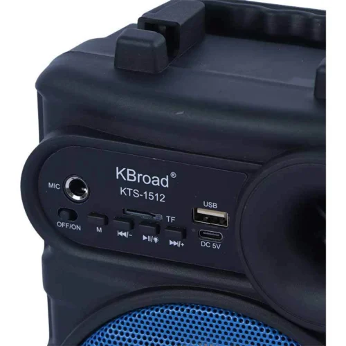 اسپیکر بلوتوثی کی برود KTS-1512 + میکروفون