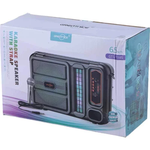 اسپیکر بلوتوثی گریت نایس GTS-1218S + میکروفون