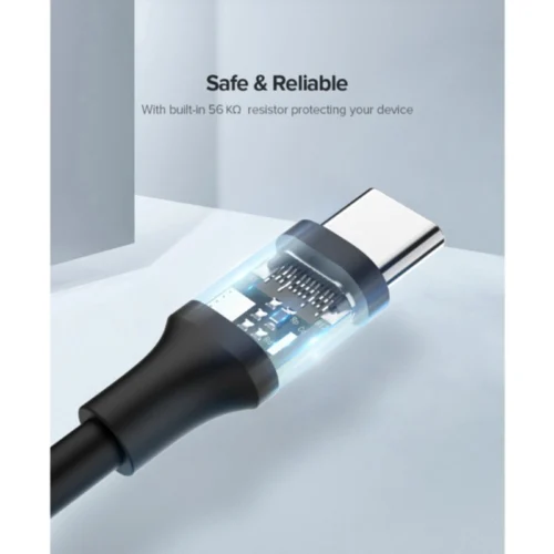 کابل تایپ سی فست شارژ 3 آمپر یوگرین US287-60826 طول 3 متر