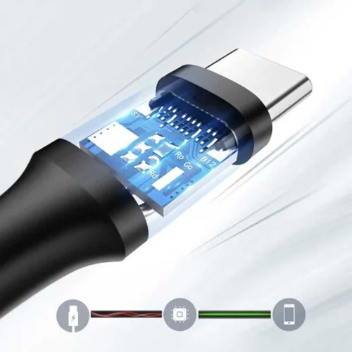 کابل تایپ سی فست شارژ 15 وات یوگرین US184-20884 طول 2 متر