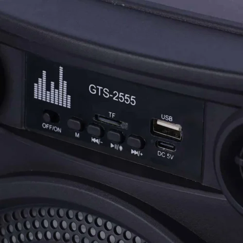 اسپیکر بلوتوثی گریت نایس GTS-2555 + میکروفون