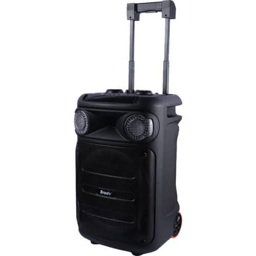 اسپیکر چمدانی بلوتوثی برودو BTS-1927S + میکروفون