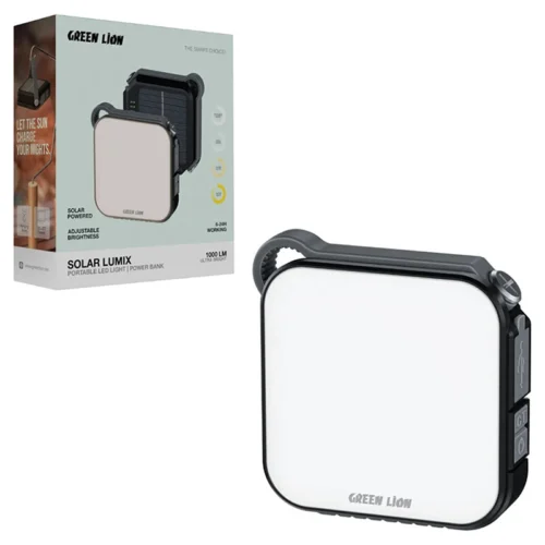 چراغ اضطراری شارژی خورشیدی گرین لاین Solar Lumix GL-FL7 GNSLLUMLED