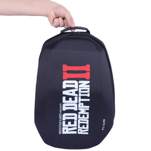 کیف کوله ای کنسول بازی PS5 Slim طرح Red Dead Redemption 2 کد 1