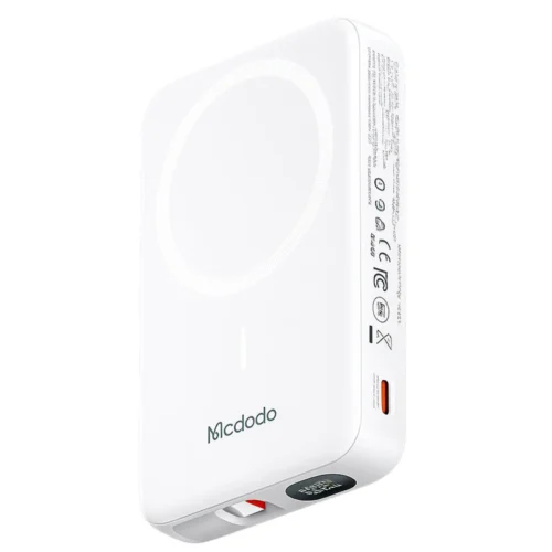 پاور بانک بی سیم فست شارژ مک دودو UniPower MC-865 PD 22.5W ظرفیت 10000 میلی آمپر ساعت