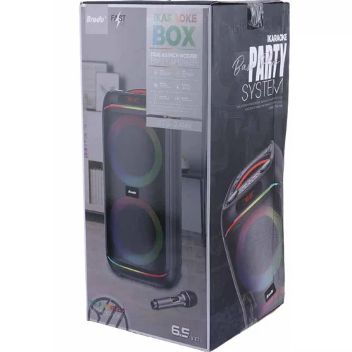 اسپیکر بلوتوثی برودو BTS-2499 + میکروفون
