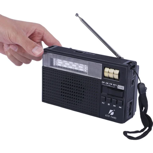 رادیو اسپیکر بلوتوثی خورشیدی کی برود KTF-1440