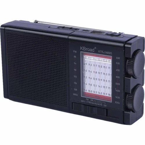 رادیو اسپیکر بلوتوثی خورشیدی کی برود KTF-1489S پک ضعیف