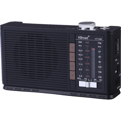 رادیو اسپیکر بلوتوثی خورشیدی کی برود KTF-2468