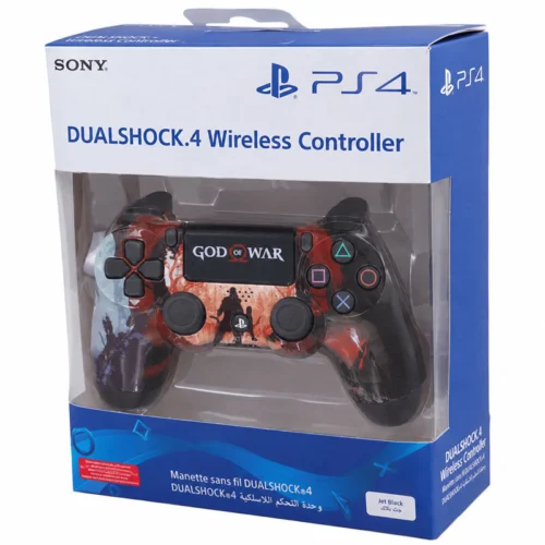 دسته بازی بی سیم SONY PlayStation 4 DualShock 4 High Copy طرح God of War کد 12
