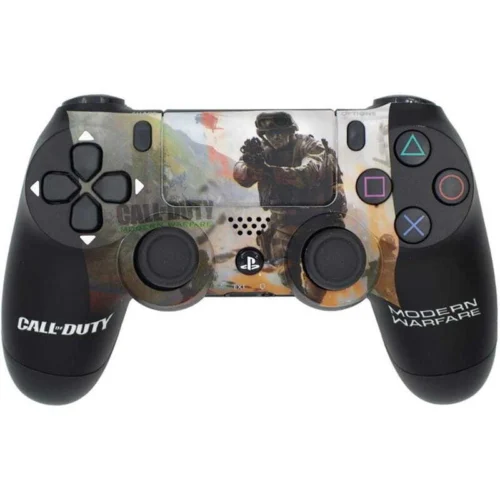 دسته بازی بی سیم SONY PlayStation 4 DualShock 4 High Copy طرح Call Of Duty MW کد 5