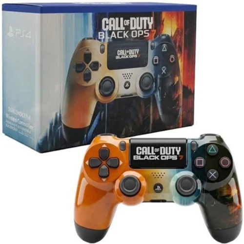 دسته بازی بی سیم SONY PlayStation 4 DualShock 4 High Copy طرح Call Of Duty Black Ops 7
