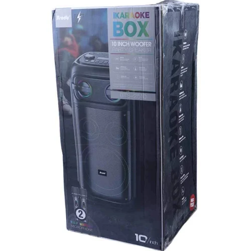 اسپیکر چمدانی بلوتوثی برودو BTS-2510 + میکروفون