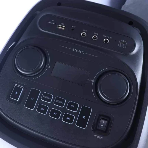 اسپیکر چمدانی بلوتوثی برودو BTS-2510 + میکروفون
