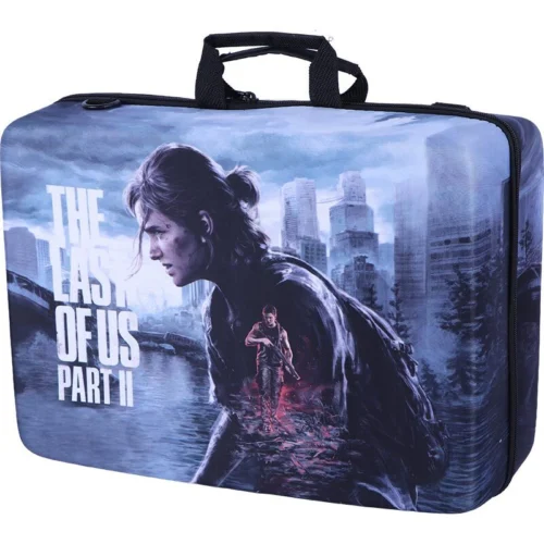 کیف کنسول بازی PS5 Slim طرح The Last of Us Part II کد 21 + نگهدارنده هدست