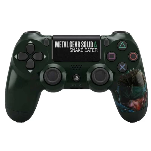 دسته بازی بی سیم SONY PlayStation 4 DualShock 4 High Copy طرح Metal Gear