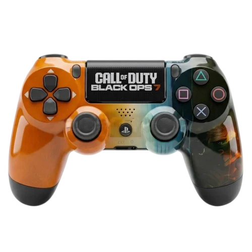 دسته بازی بی سیم SONY PlayStation 4 DualShock 4 High Copy طرح Call Of Duty Black Ops 7