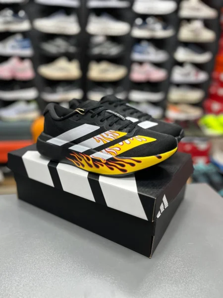 کتونی آدیداس آدی زیرو پرو 4 مسترکوالیتی مشکی زرد Adidas Adizero Pro 4
