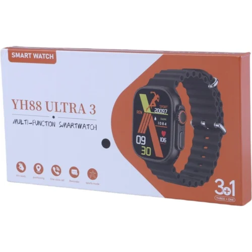 ساعت هوشمند YH88 ULTRA 3 پک ضعیف