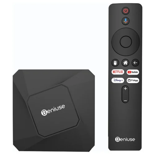 اندروید باکس بنیوس BE-AB04 32GB 4K + ریموت کنترل