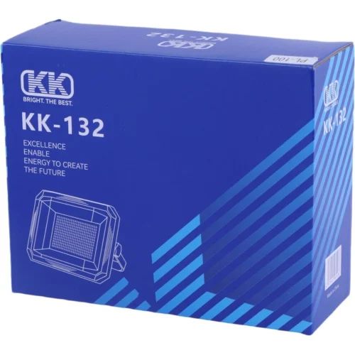 پروژکتور سیار ال ای دی شارژی و پاور بانک خورشیدی کی کی KK-132