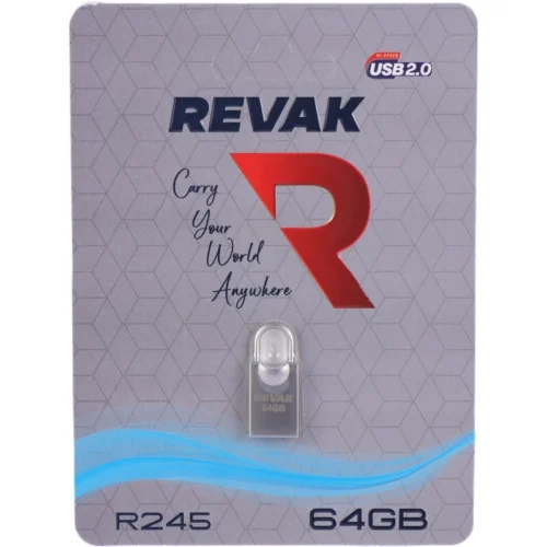 فلش مموری 64 گیگ ریواک مدل VAULT-R245
