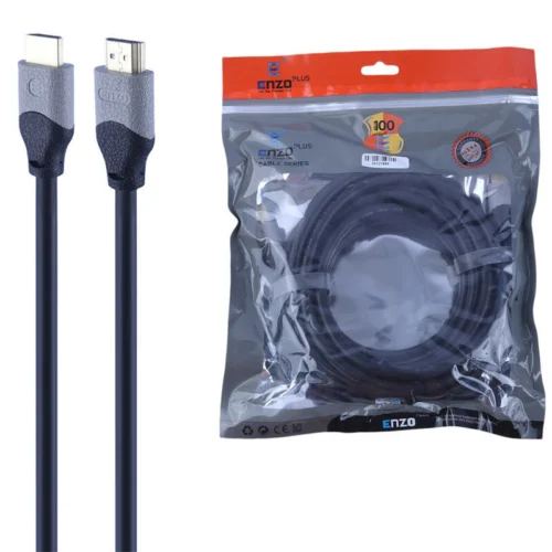 کابل HDMI 19+1 4K انزو پلاس طول 5 متر
