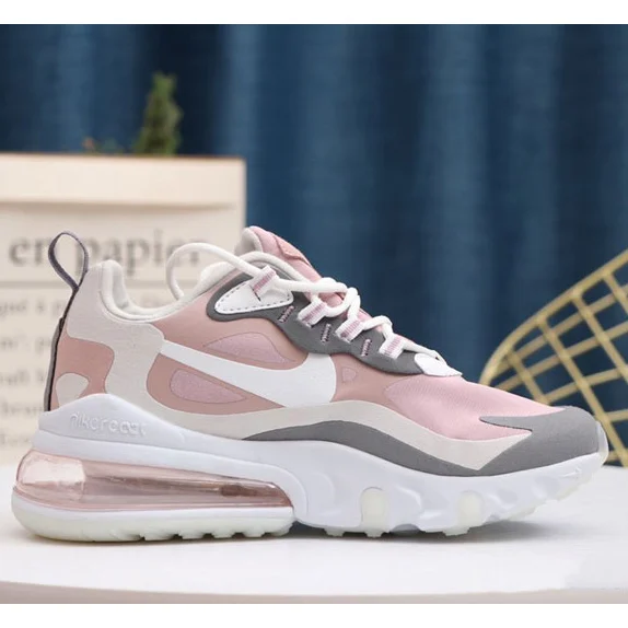 کفش نایک ایرمکس 270 ریکت Nike Air Max 270 React صورتی زنانه