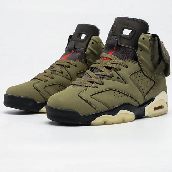 کفش جردن 6 رترو تراویس اسکات Jordan 6 Retro Travis Scott CN1084-200