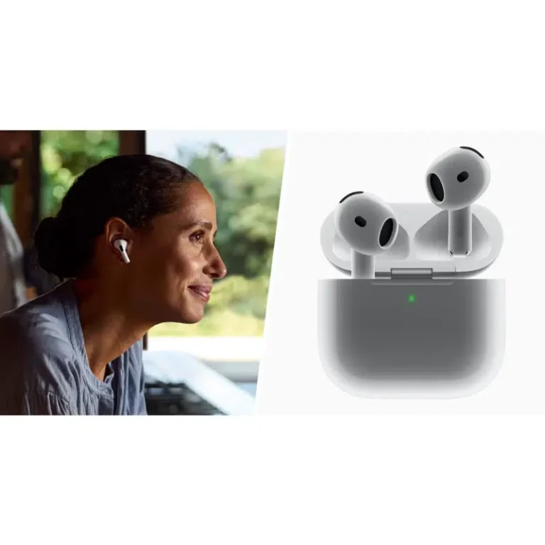 هدفون بلوتوثی اپل مدل AirPods 4 (نسخه دارای نویز کنسلینگ)( های کپی)