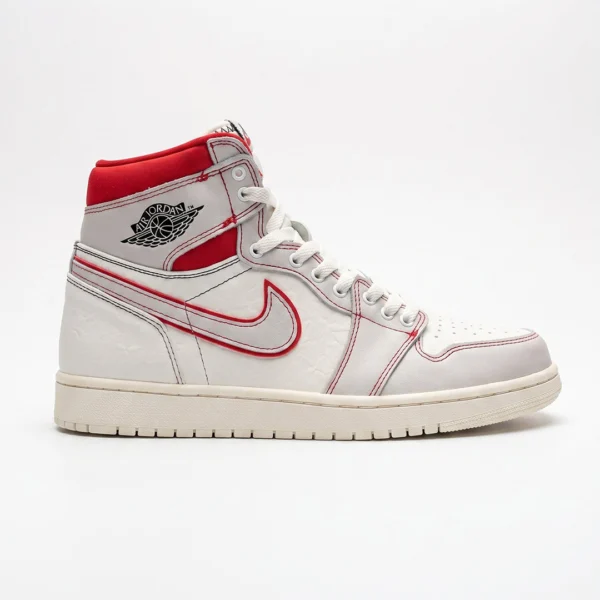 کفش نایک جردن 1 رترو های فانتوم جیم رد (Jordan 1 Retro High Phantom Gym Red)