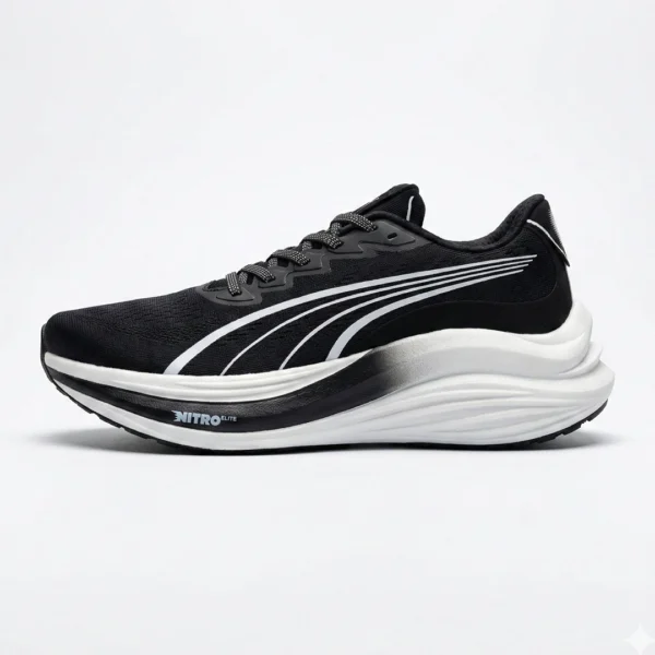 پوما مگ مکس نیترو مشکی سفید PUMA MagMax Nitro Black White 310088-01