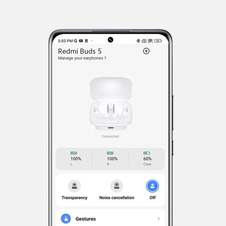هدفون بلوتوثی شیائومی مدل Redmi Buds 5 (های کپی)