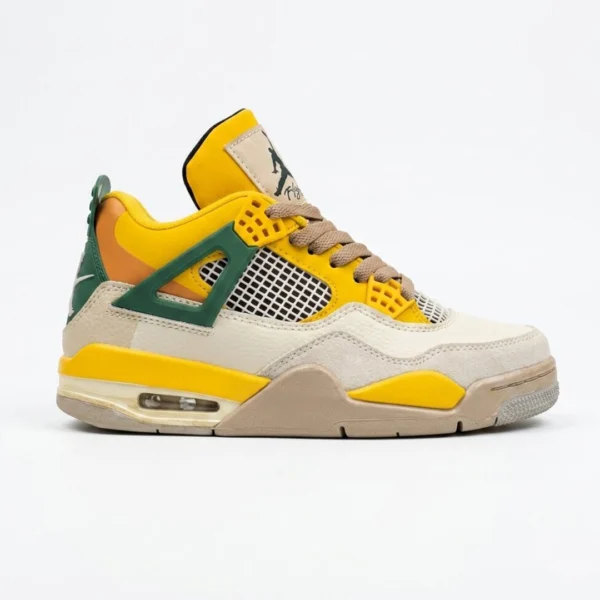 کفش نایک ایر جردن 4 رترو اسنورلکس زرد Nike Air Jordan 4 Retro Snorlax Yellow
