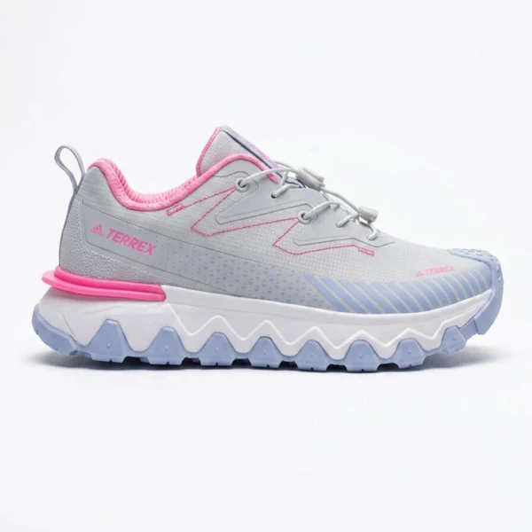 کفش آدیداس ترکس طوسی آبی صورتی adidas Terrex