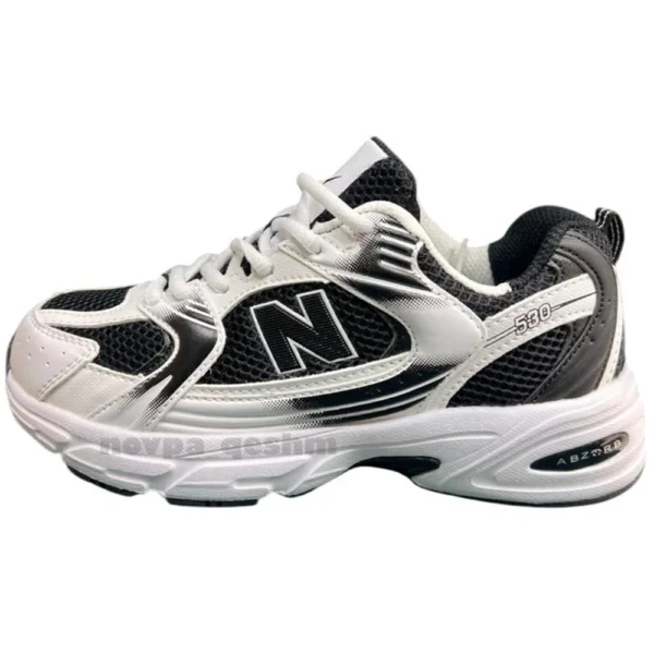 کتونی نیوبالانس 530 ویتنام  مشکی سفید New Balance