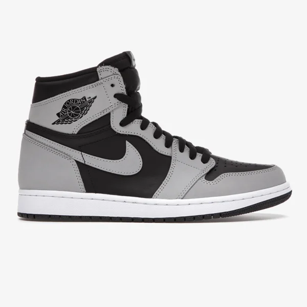 کفش جردن وان رترو های شادو 2.0 طوسی مشکی Jordan 1 Retro High Shadow 2.0