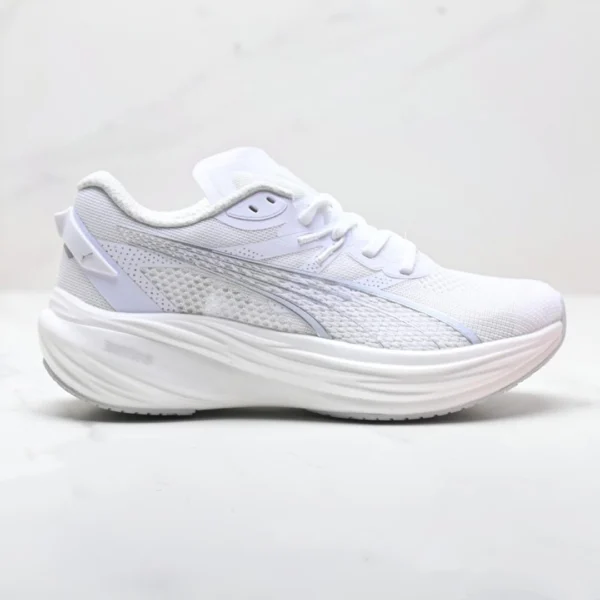 پوما دیویت نیترو 3 سفید Puma Deviate Nitro 3 White Feather Grey