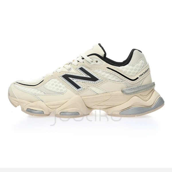 کفش نیوبالانس New Balance 9060 Turtledove Black Silver Metallic U9060DUA
