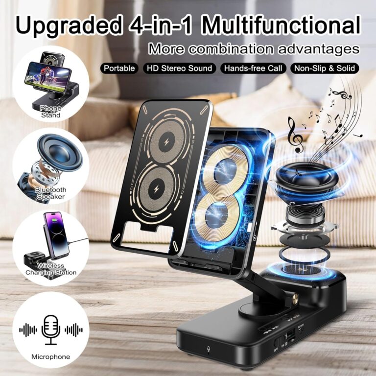 استند شارژ وایرلس اسپیکردار MepvabKY
