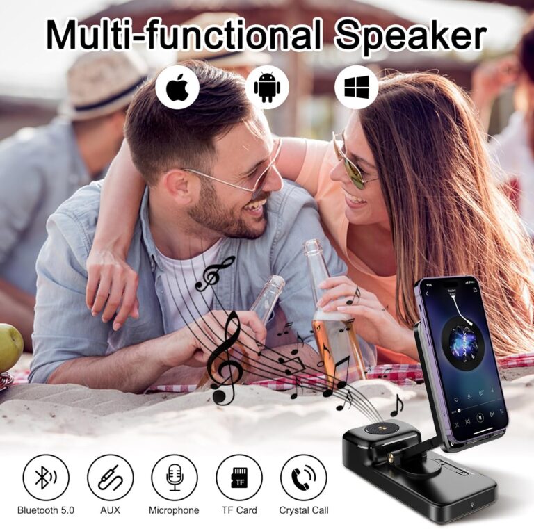استند شارژ وایرلس اسپیکردار MepvabKY