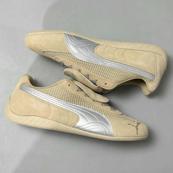 کفش پوما اسپیدکت رنگ شنی Puma Speedcat OPEN YY Prairie Tan - تصویر 3