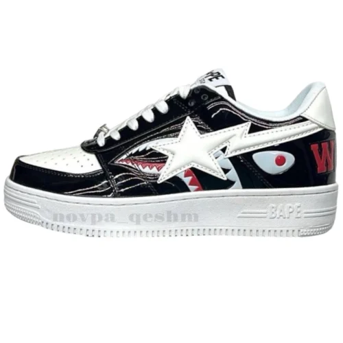 کفش کتونی ونس بیپ استا شارک BAPE STA SHARK